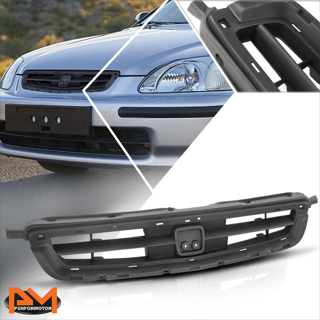 Set of 2 Black Housing Headlights for Dodge Ram 1500-3500 (1994–2002)