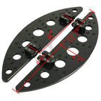 Halfmoon Driver Floorboard Kit for Harley Softail Touring Trike