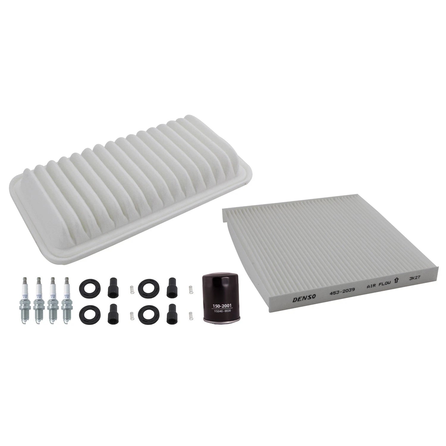 Tune Up Kit with 4 NGK Spark Plugs & Boots for Corolla Matrix (2003–2008)