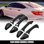 Car Door Handle Trims Set for Honda Accord 4 Door Black