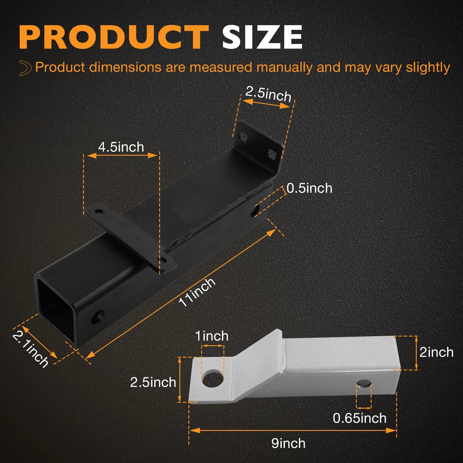2" Rear Trailer Hitch Receiver Kit for Bad Boy Rebel Rogue Renegade (2019–Present)