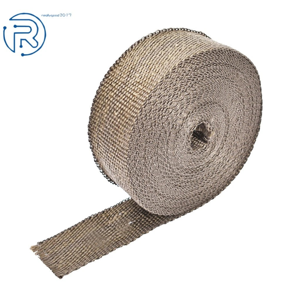 2" Titanium Exhaust Wrap for Universal Applications (50FT)