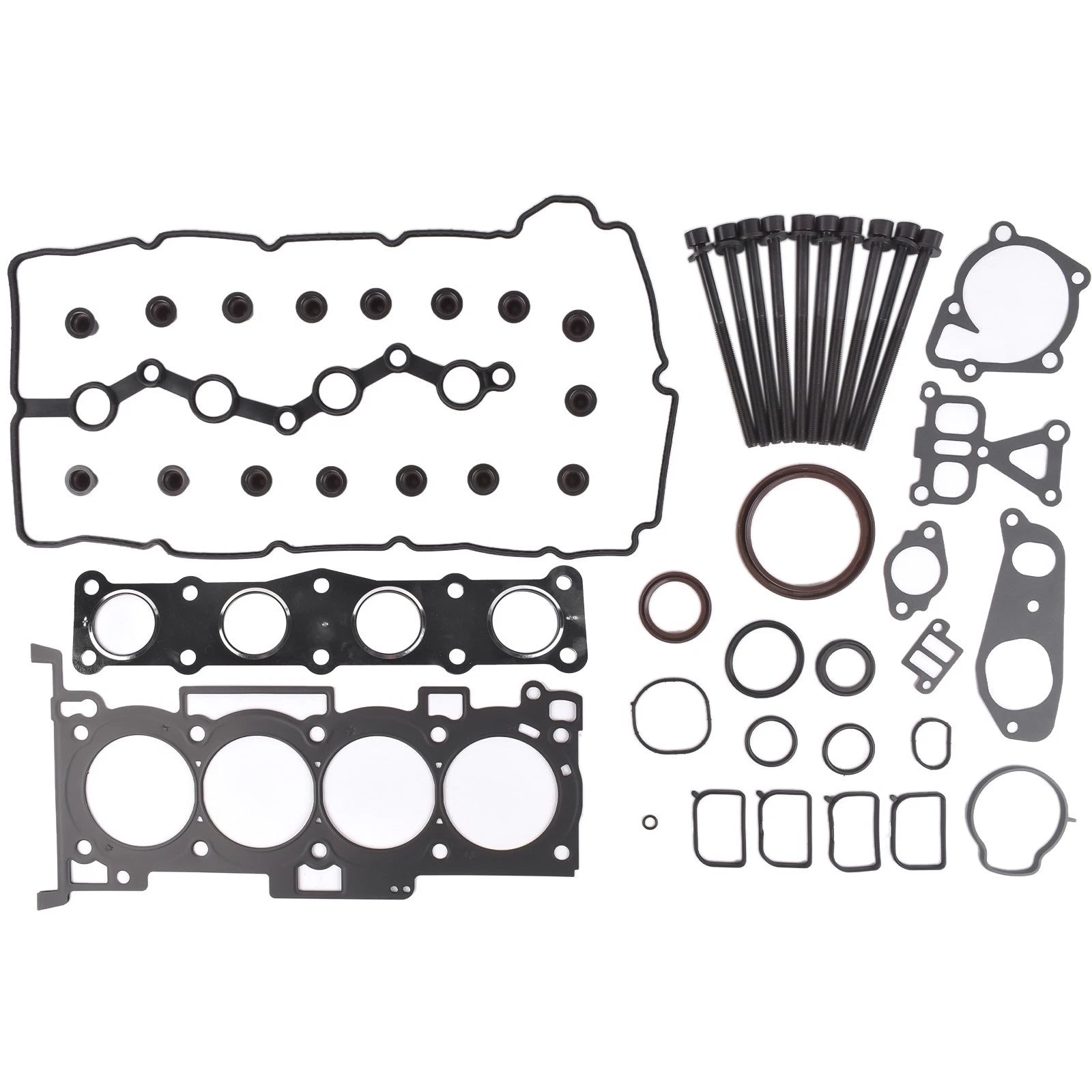 Engine Overhaul Gasket Seals Kit & Head Bolts for Hyundai Sonata Sportage (2011–2019)