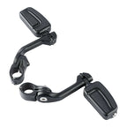 1 1/4" Long Angled Engine Guard Mount Footpegs for Harley Touring (2014–2023)