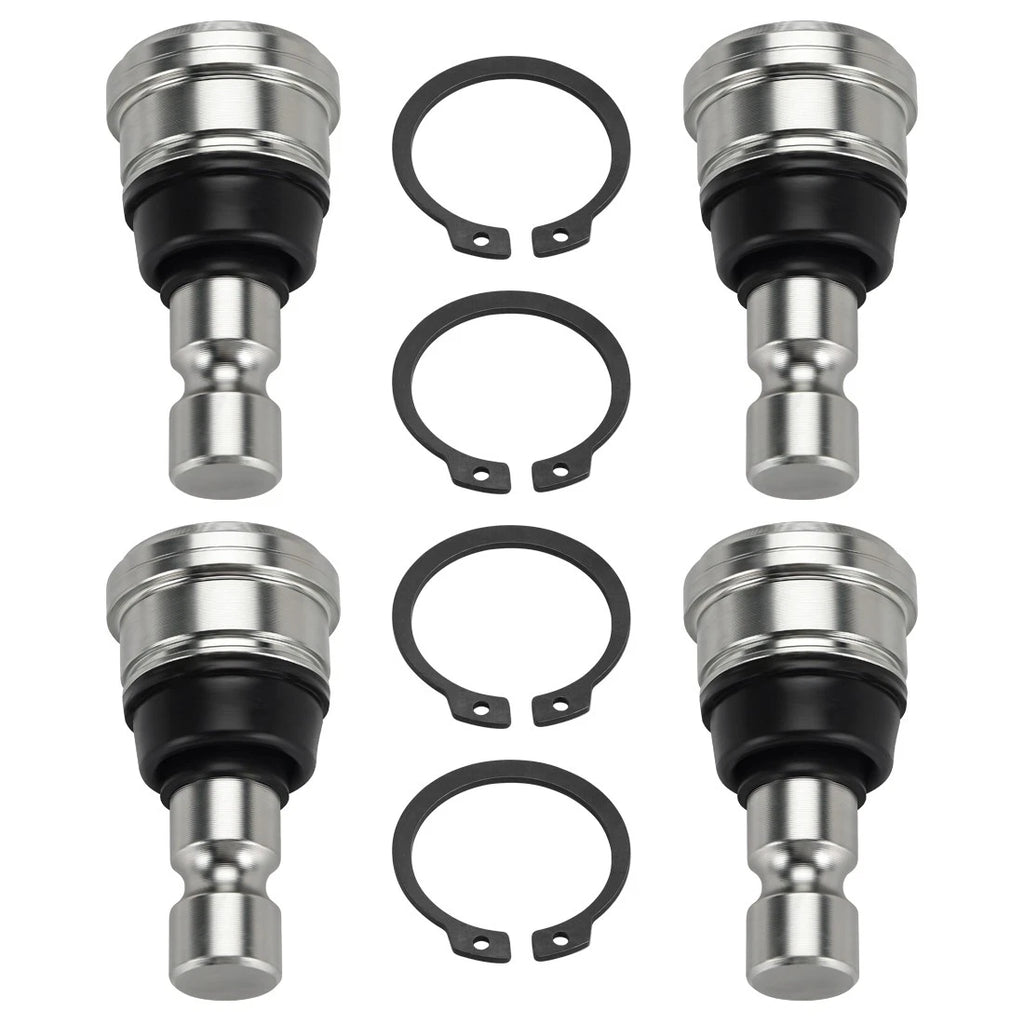 Set of 4 Upper Lower Ball Joints for Polaris Ranger 570 900 1000 Crew XP (2015–2023)