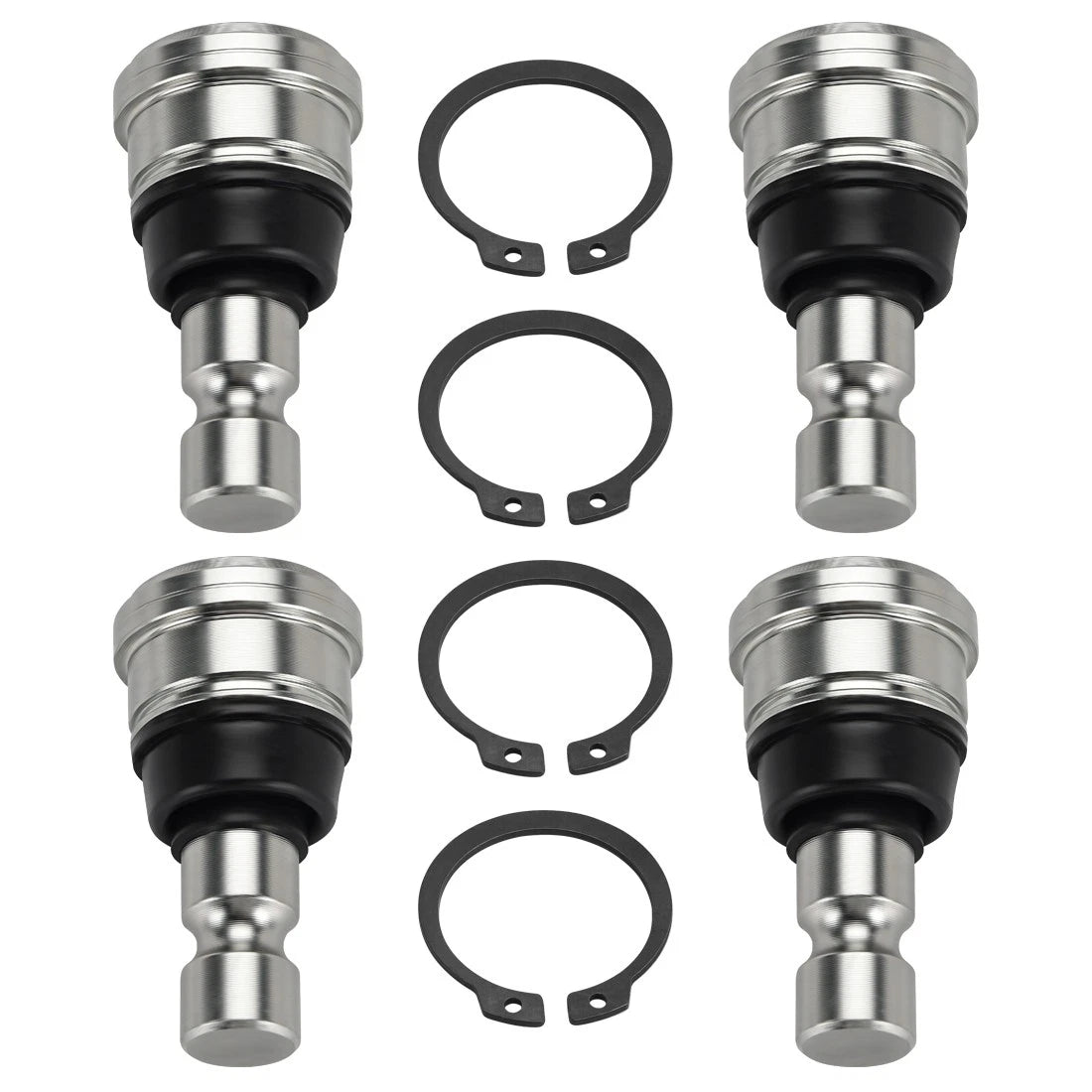 Set of 4 Upper Lower Ball Joints for Polaris Ranger 570 900 1000 Crew XP (2015–2023)