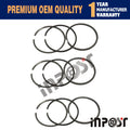 3X Piston Rings for Mitsubishi S3Q2 (1988–1992)