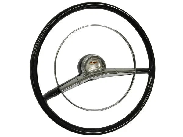 Steering Wheel 16 inch Replacement with Horn Ring for 1957 Chevy Bel Air