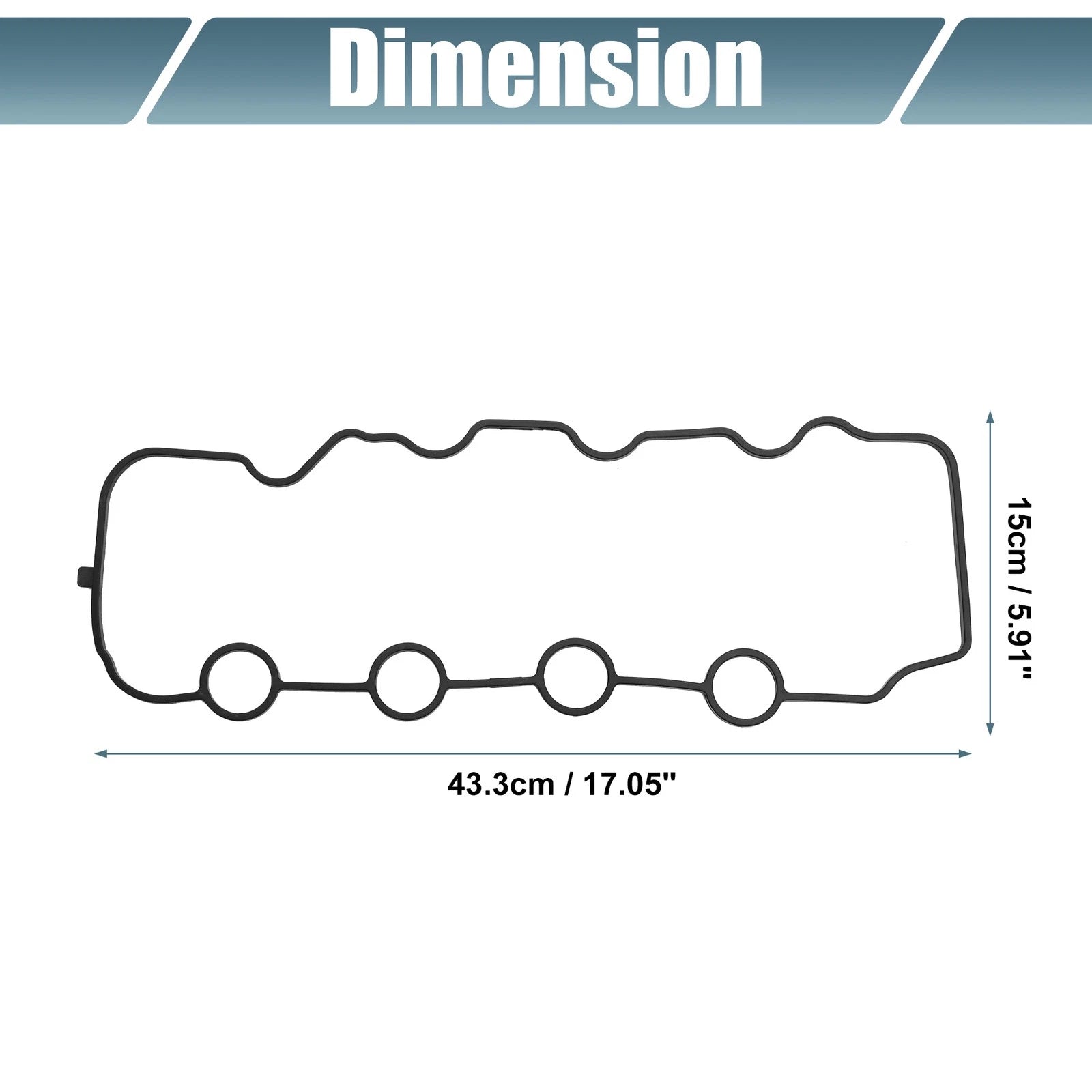 Valve Cover Gasket for Honda City (2005–2008) NO.12341-PWA-000