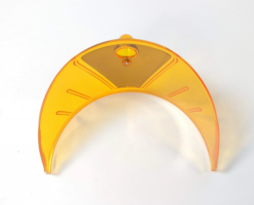 Headlight Trim Ring Insert for 7 Inch Yellow Headlamp Bulb (Universal)