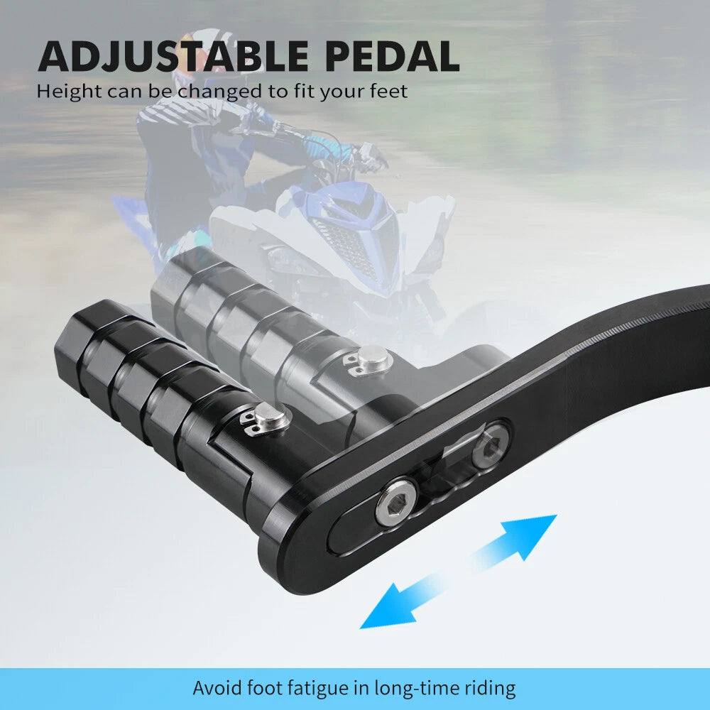 Left Gear Shifter Lever Footrest Pedal for Yamaha Raptor 700R (2006–2023)