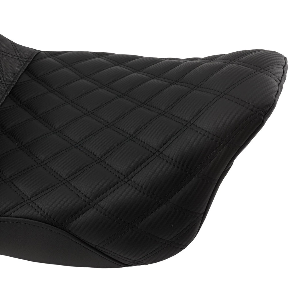 Black ABS Seat Set for Harley Touring Street Glide CVO (2008–2023)