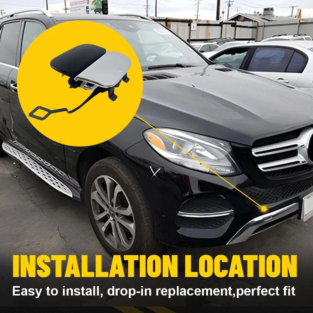 Tow Hook Eye Cover for Mercedes-Benz GLE350 (2016â2018)