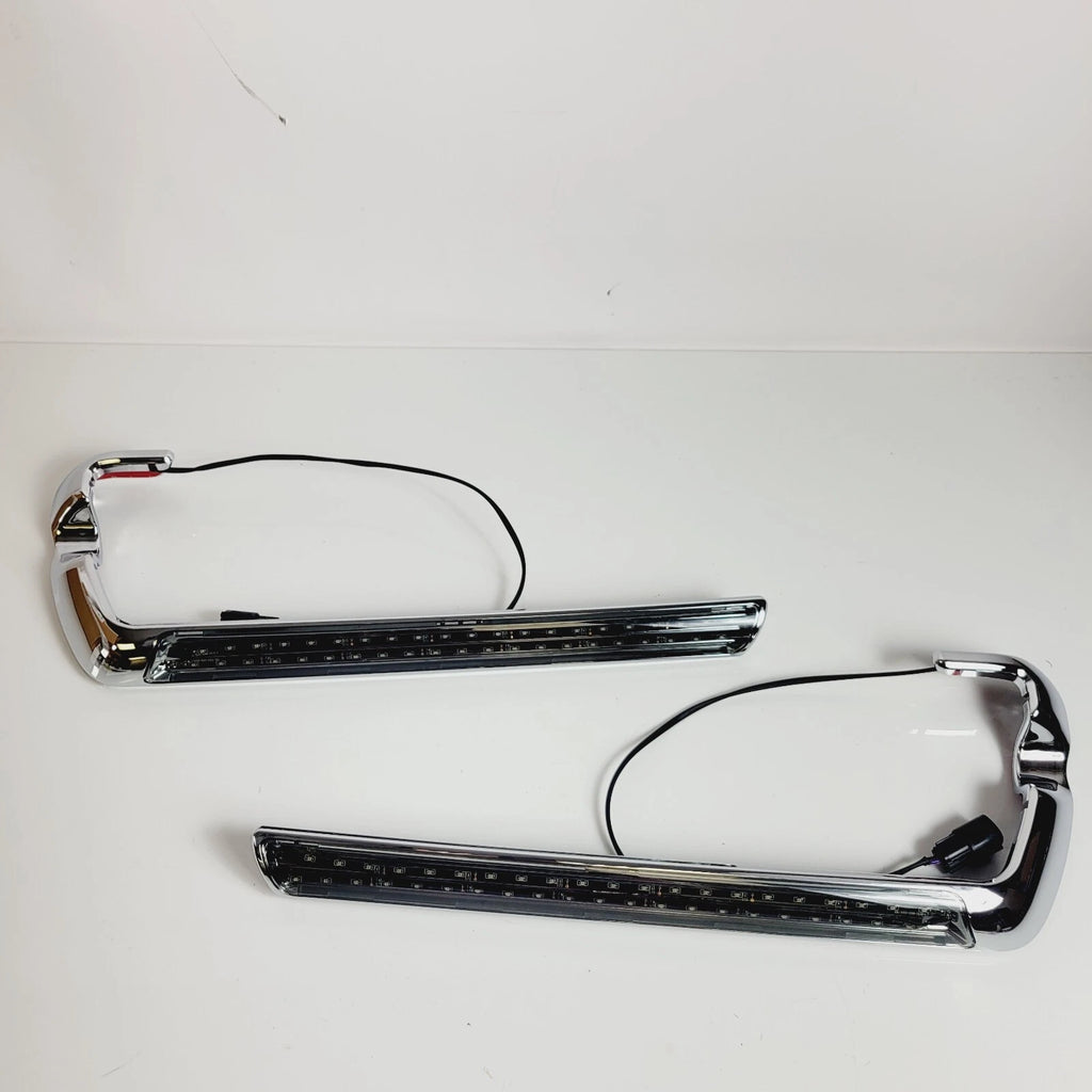 Smoked Electra Glo Saddlebag Side Marker Light Kit for Harley-Davidson (2014–2023)