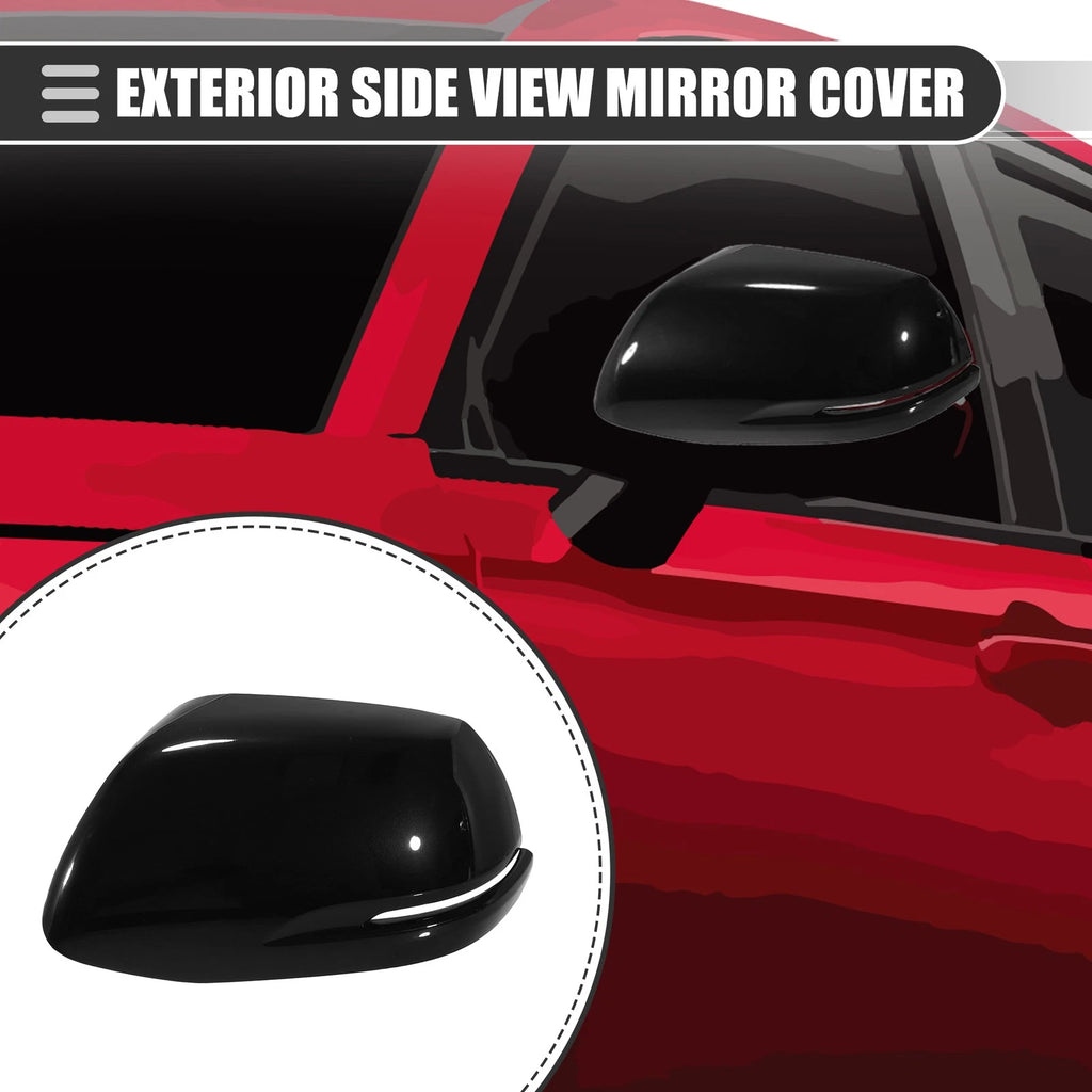 Left Side View Mirror Cover Trim for Honda CR-V (2012–2016) ABS Black