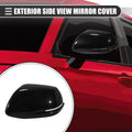 Left Side View Mirror Cover Trim for Honda CR-V (2012–2016) ABS Black