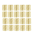 50Pcs Gold Cabinet Hinge for Dollhouse Furniture (16x13mm)