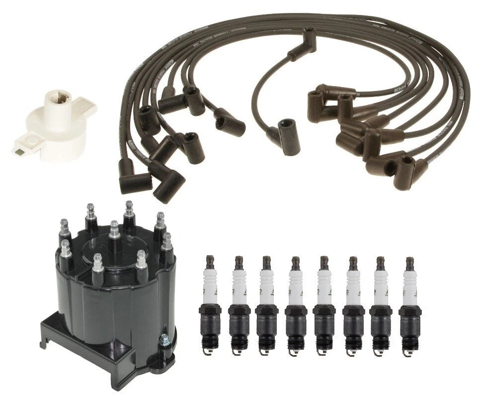 ACDelco Ignition Kit for Chevrolet GMC V8 (1996–2002) - Rotor, Cap, Wires, Plugs