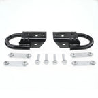 2X Black Tow Hooks with Hardware for Ford F-150 (2015–2023)