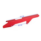 Sprocket Chain Guard Protector Cover for Honda CBR 600 F4 F4i (1999–2006) Red