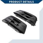 1 Pair Front Fog Light Grill for Audi Q5 (2018–2022) No. 80A807679D/80A807680D