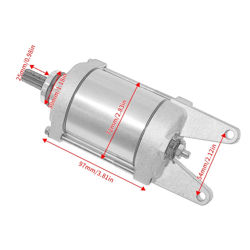 Starter Motor for Kawasaki KVF750 Brute Force 750, KRF750 Teryx 750 (2008–2018)