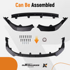 Front Bumper Kit Protection Lip Spoiler for Toyota Camry SE XSE (2021–2022)
