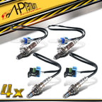 Set of 4 Up/Downstream O2 Oxygen Sensors for Silverado 1500 Classic (2007)