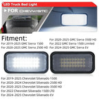 SMD Truck Cargo Bed Lights for GMC Sierra 1500/Silverado 1500 (2019–2025)