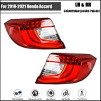 LED Rear Outer Tail Lights for Honda Accord (2018–2021) Pair