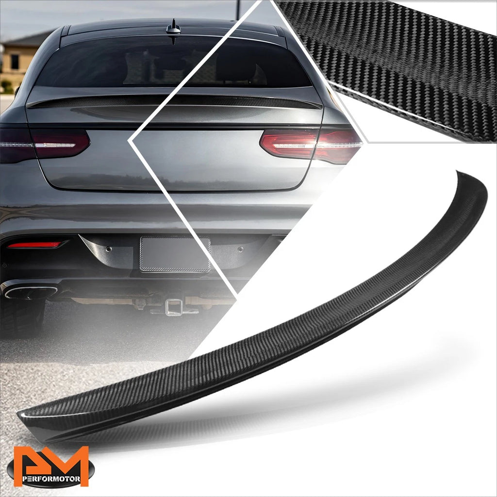 Carbon Fiber AMG-Type Rear Trunk Lid Spoiler for Mercedes-Benz GLE Class (2016–2019)