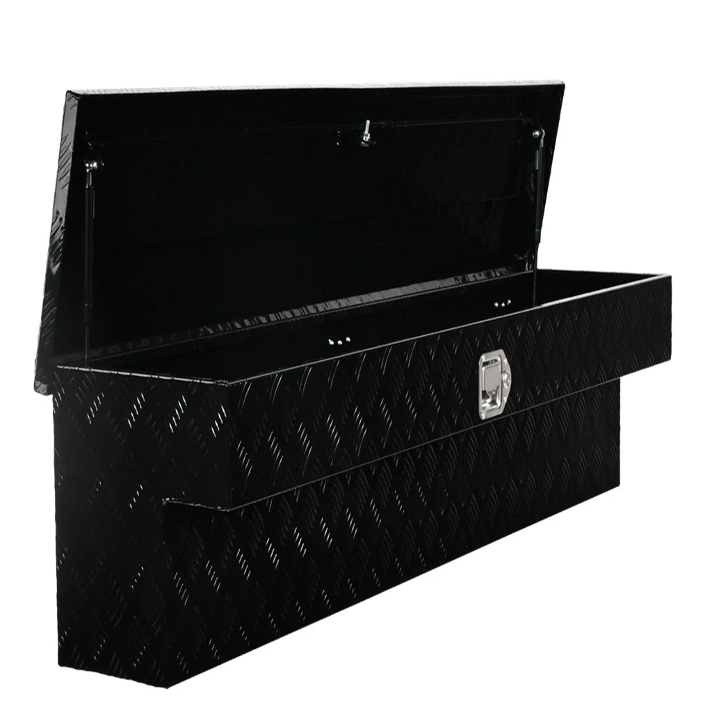60" Black Aluminum Tool Box for Pickup Truck (Fits )