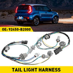 2X Tail Lamp Wiring Harness for Kia Soul (2013–2019) 92450-B2000