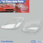 Set of 2 Headlight Lens Covers for C6 Corvette (2005–2013)