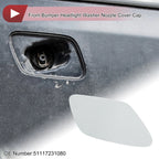 Bumper Trim Nozzle Cover No. 51117231080 for BMW Z4 (2009–2016) Silver Tone