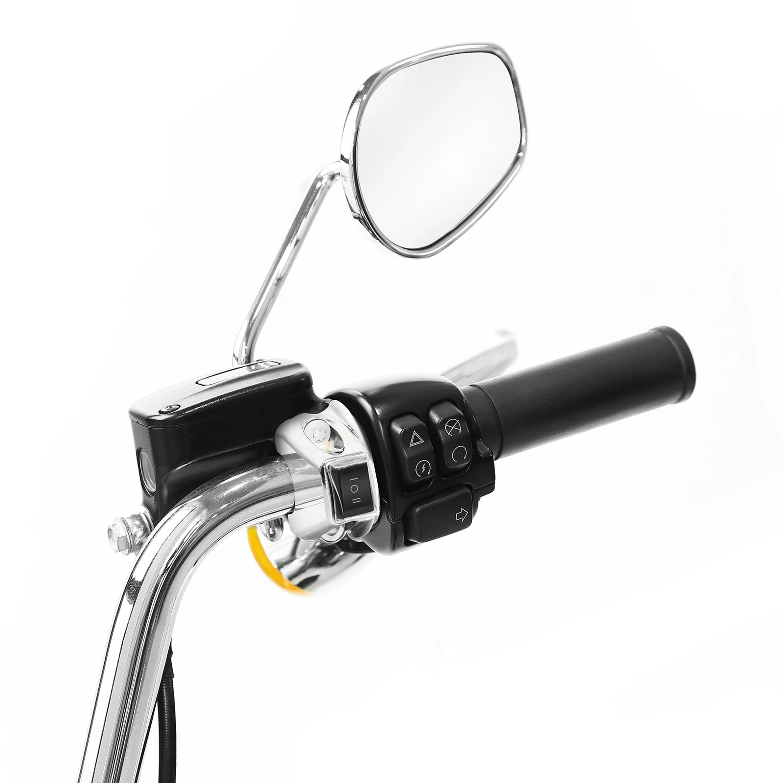 Fog Headlight Horn Switch Button for Harley Touring Softail (Fits 2014–2023)
