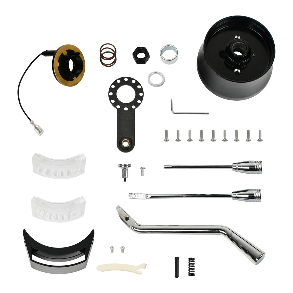 32" Tilt Steering Column with Key & Wheel Adapter for Hot Rod