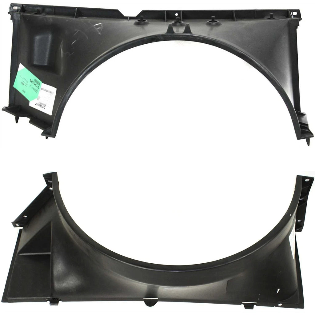 Fan Shroud Set for Chevrolet Astro GMC Safari (1996–2005)