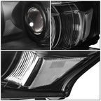 Projector Headlights Assembly for Lexus RX350 (2010–2012) - Black/Clear
