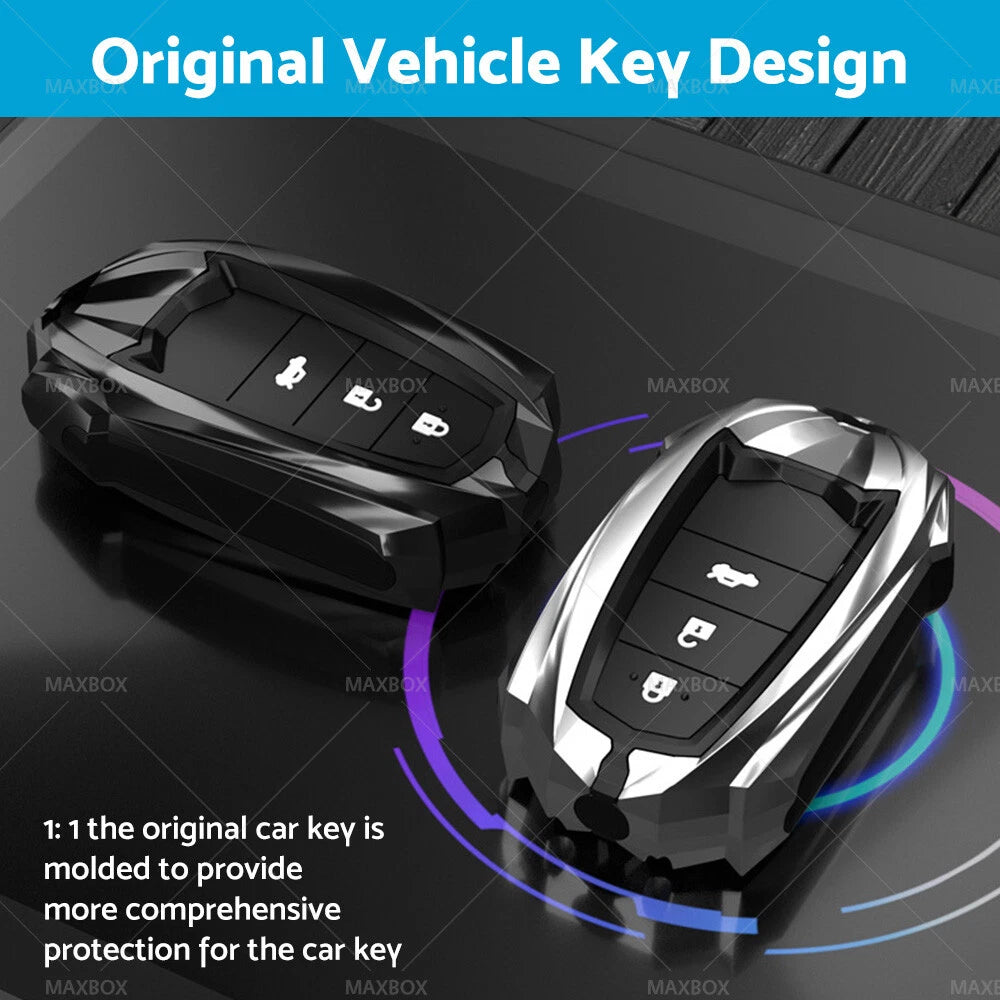 Silicone Key Cover for Toyota Vios Yaris (2013–2020)