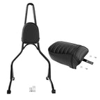 Passenger Seat with Sissy Bar Backrest for Harley Iron 883 XL883N (2016–2023)