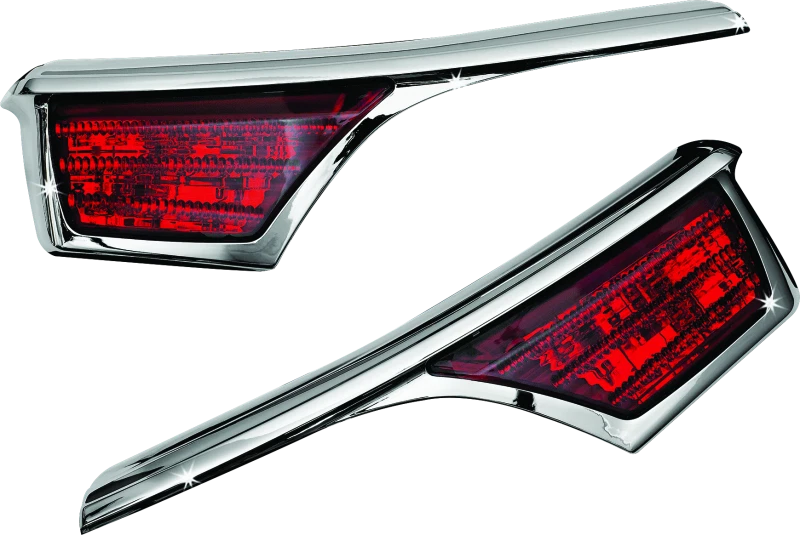 Kuryakyn LED Passenger Armrest Trim with Turn Signal for GL1800 (2006–2017)