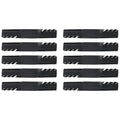 10PK 48" Mulching Blades for Gator Mower 596-308 (Fits Wright)