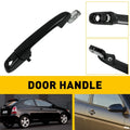 Front Right Door Handle for Hyundai Accent (2006–2011) Black V