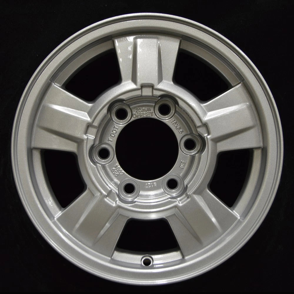15x6.5 Factory Wheel Sparkle Silver Full Face Replacement for Isuzu i290 (2007–2008)