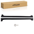 Side Skirt Extension for Honda Civic Sedan (2012–2015) Black ABS
