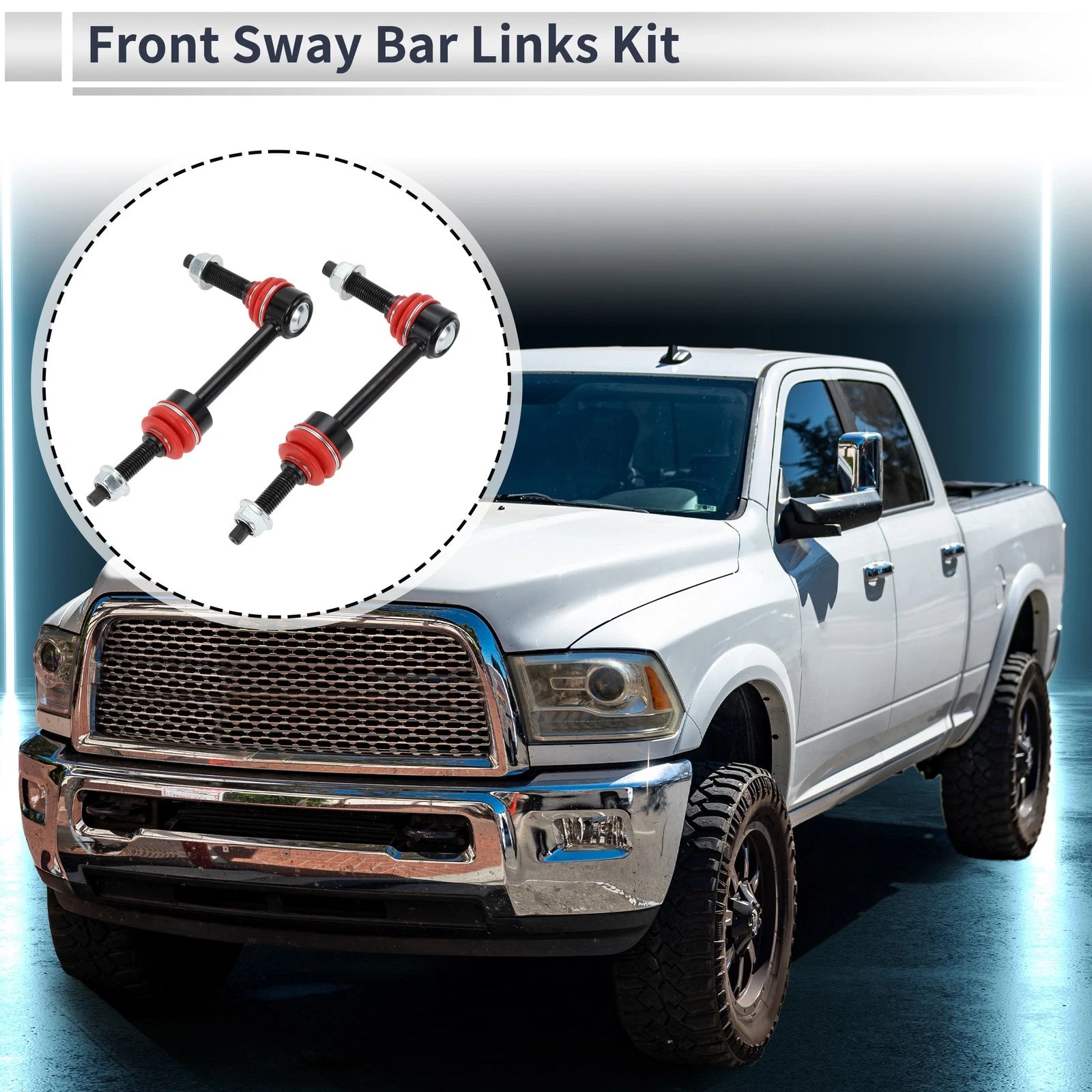2X Front Stabilizer Bar Links for Dodge Ram 2500 (2014–2022) No.K750889