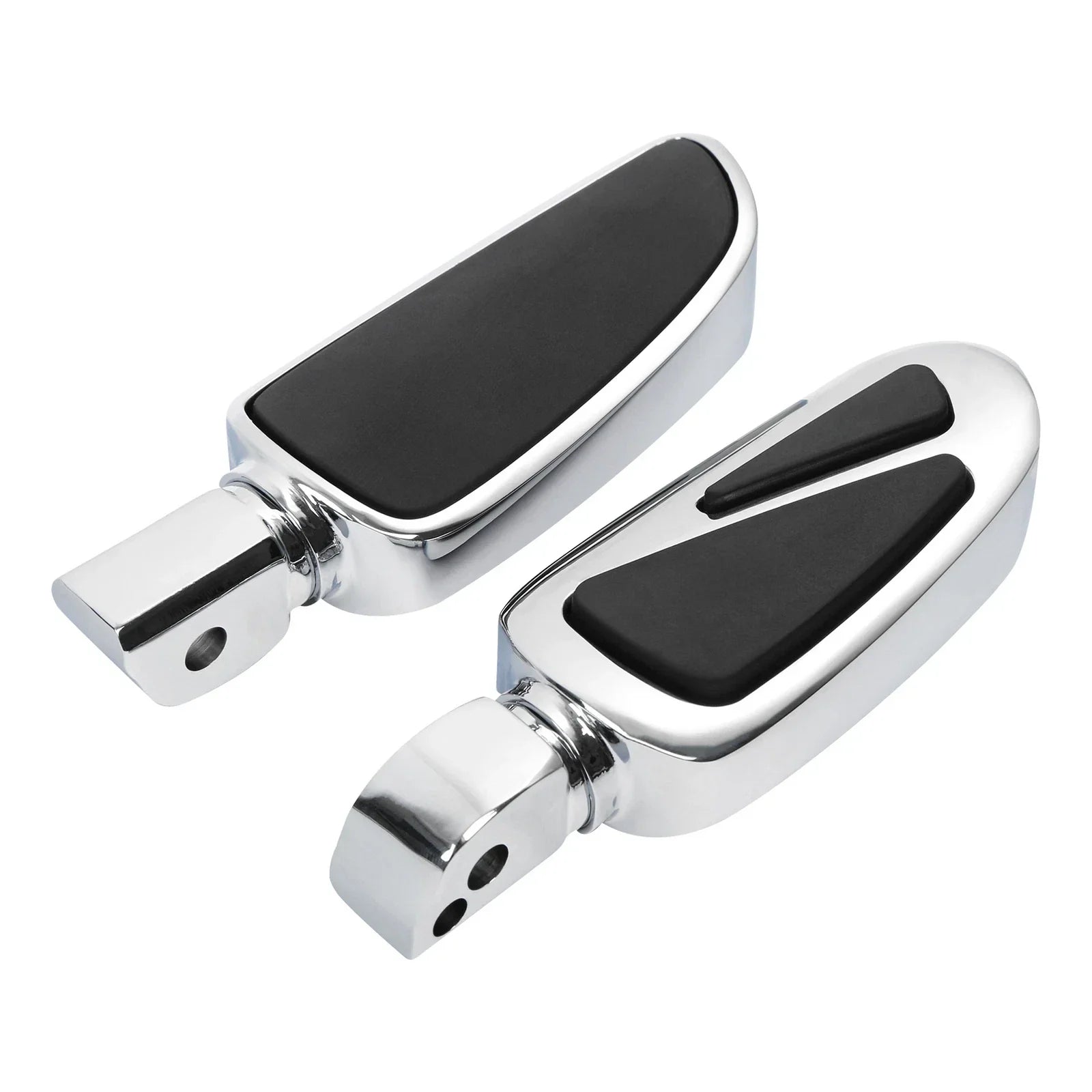 Chrome Rider Driver & Passenger Footpegs Bracket for Harley Low Rider (18-25)