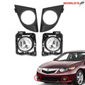 Set of 2 Front Bumper Fog Lights for Acura TSX (2009–2010)