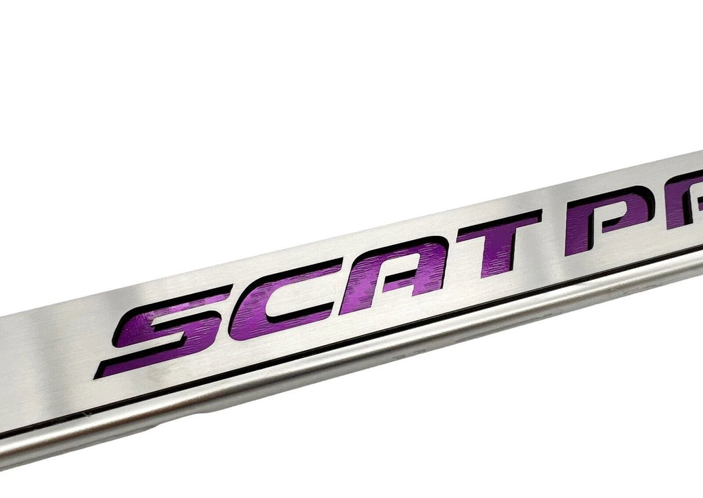 License Plate Frame with Carbon Fiber Inlay for Dodge Scat Pack (2015–2023)
